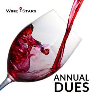 Annual Dues - Wine Stars