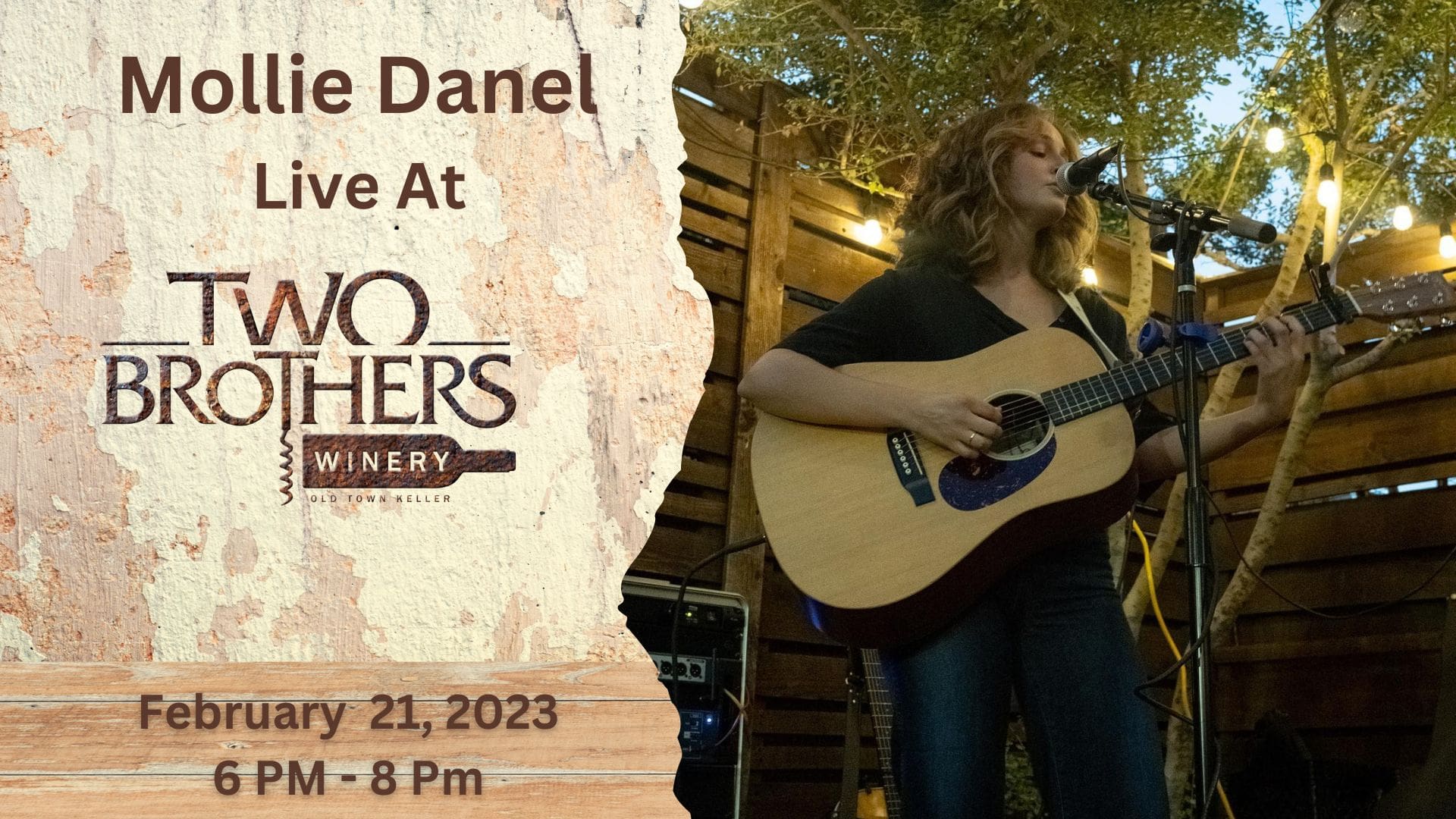 Live Music with Mollie Danel - North Texas Wine Country