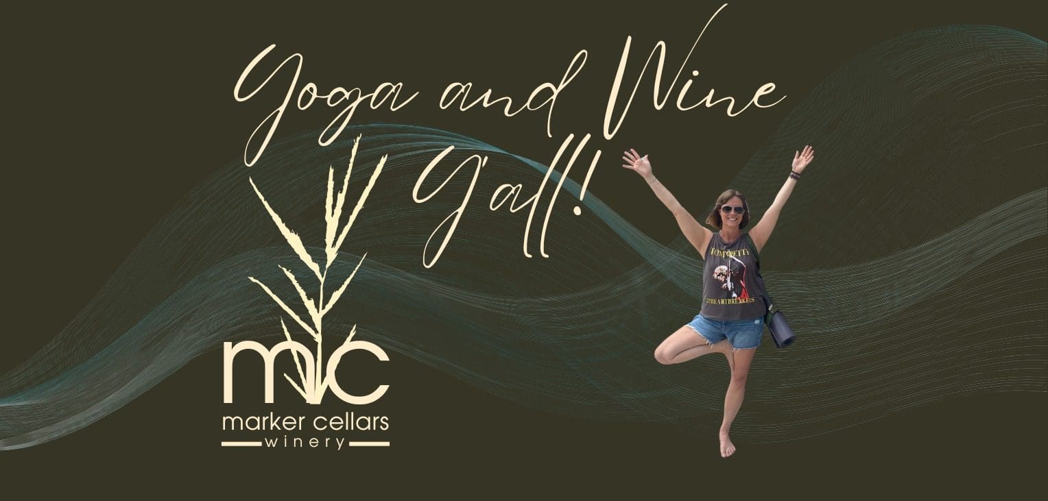 Yoga and wine gala.