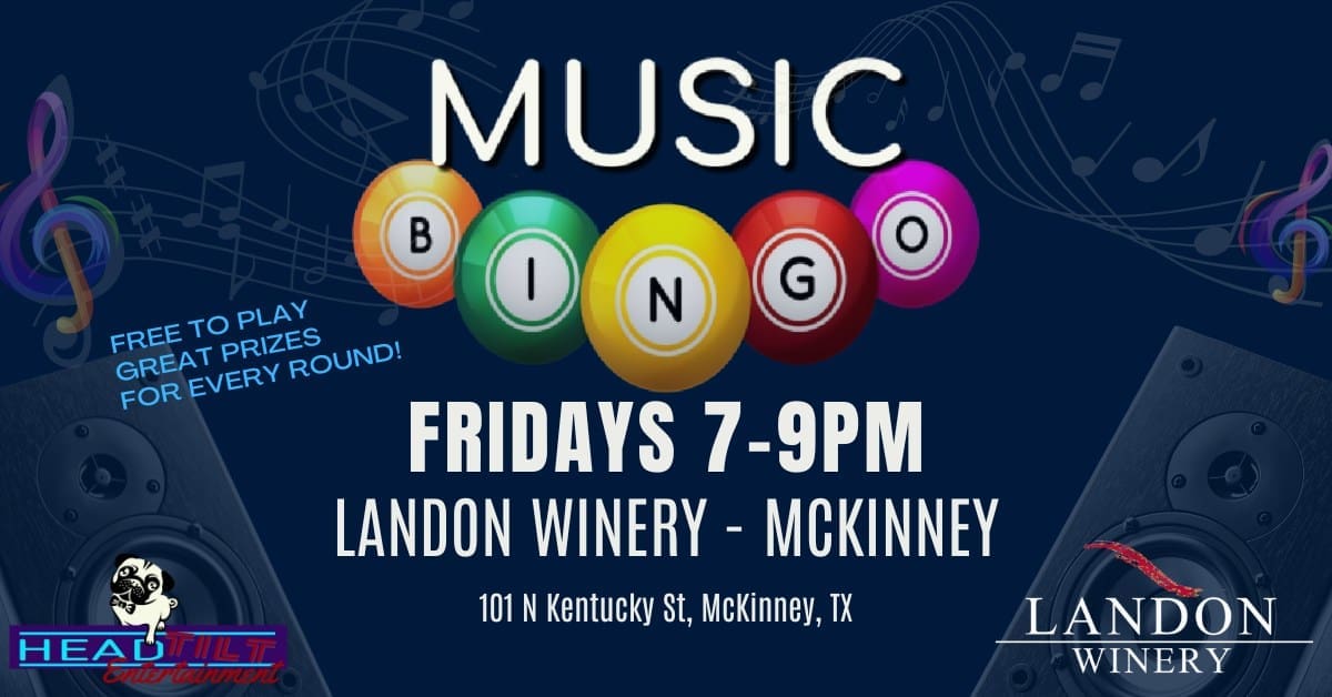 Music Bingo at Landon Winery - McKinney