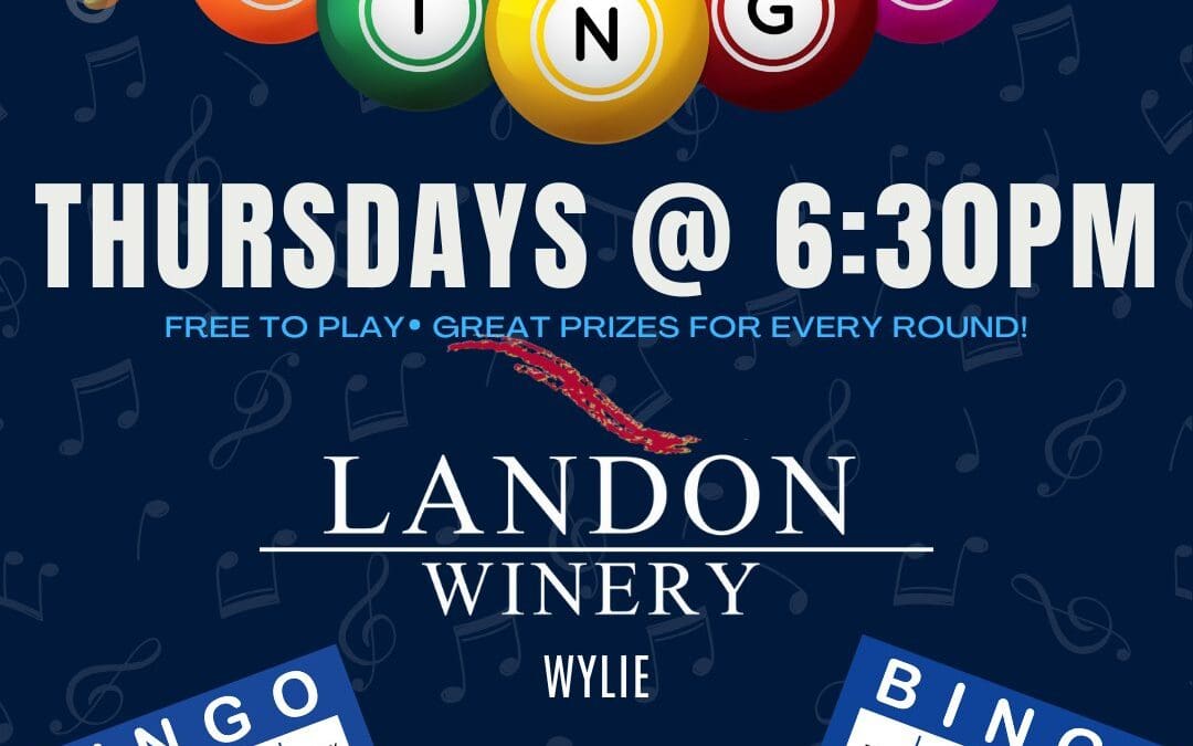 Music Bingo at Landon Winery – Wylie
