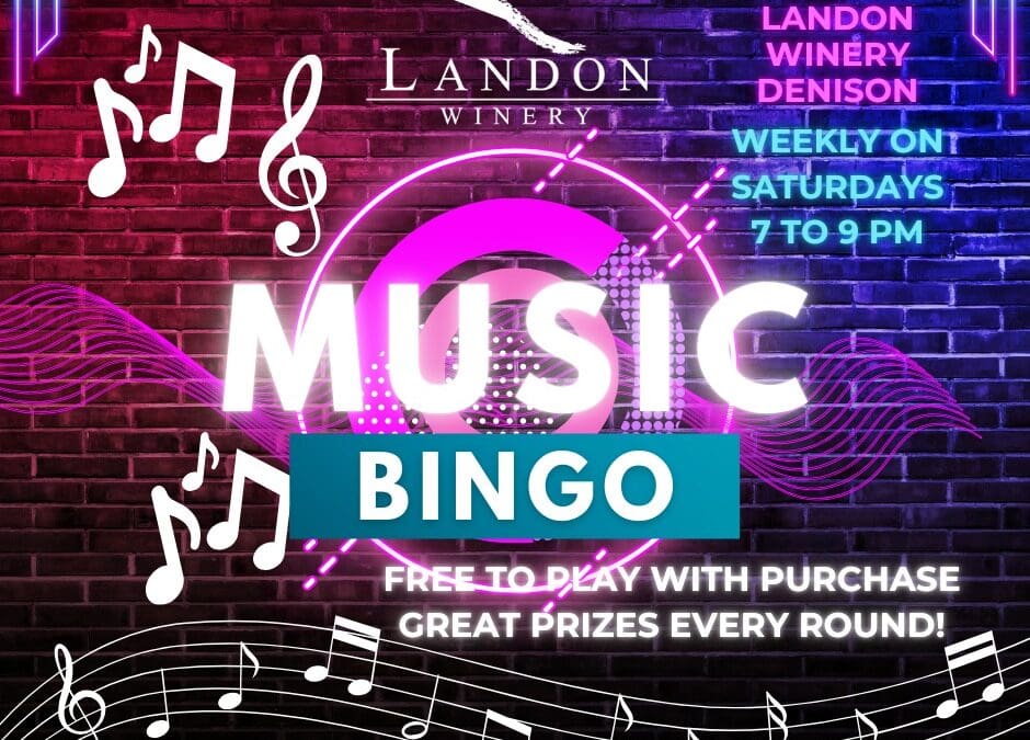 Music Bingo at Landon Winery Denison