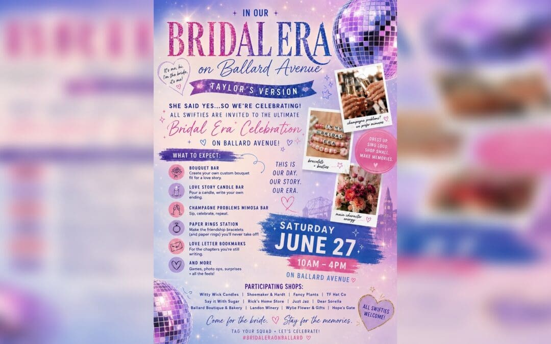 Bridal Era on Ballard – A Swiftie Celebration