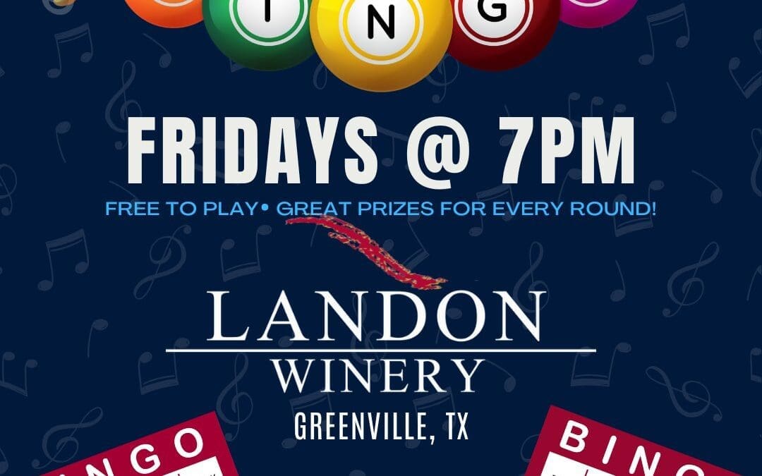 Music Bingo at Landon Winery – Greenville