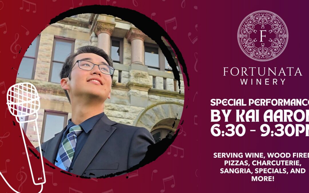 Live Music by Kai Aaron at Fortunata Winery