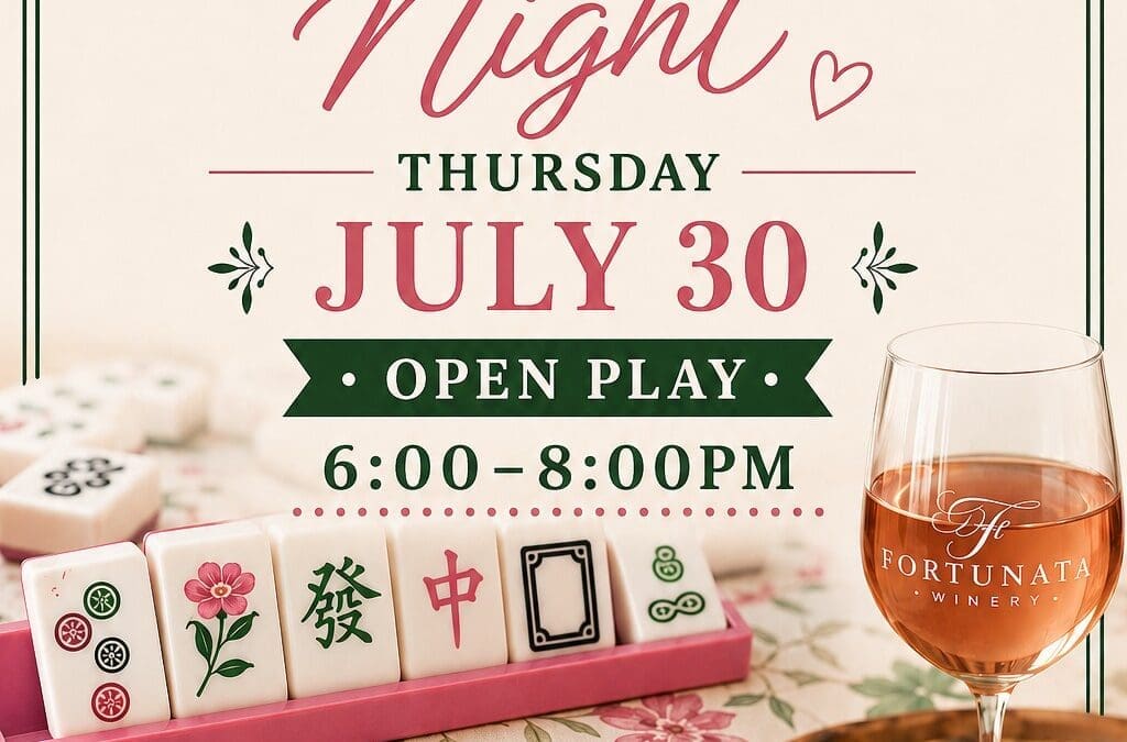 Fortunata Winery Mahjong Night