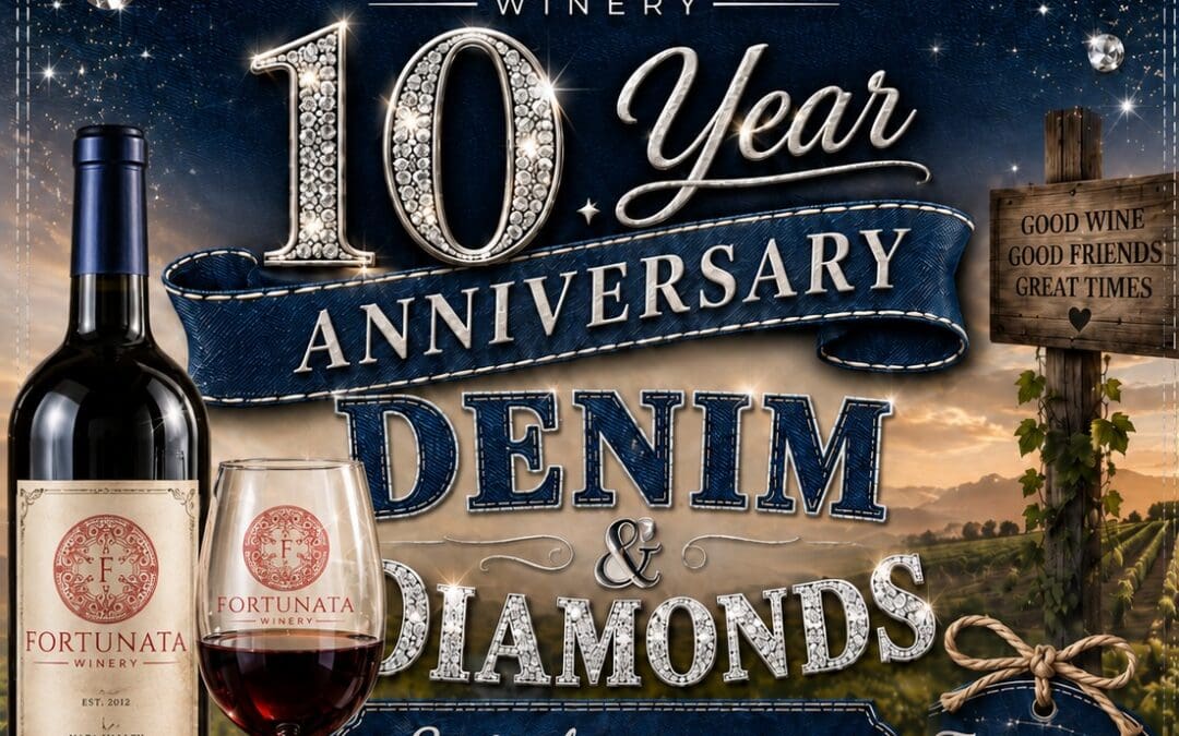 10 Year Anniversary at Fortunata Winery!