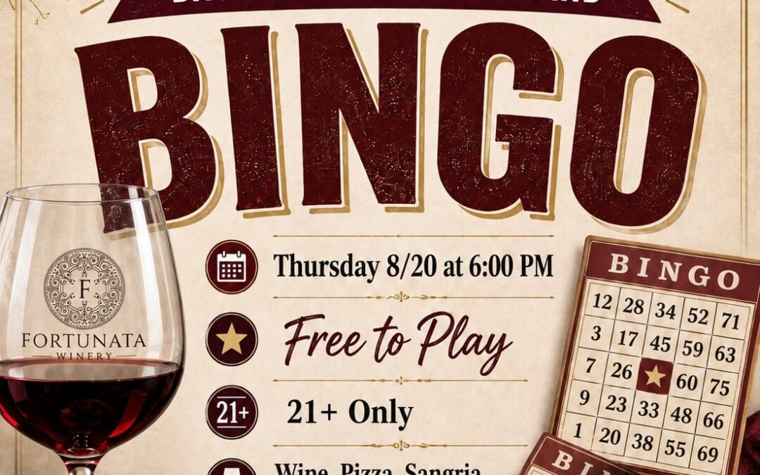 Fortunata Winery Bingo